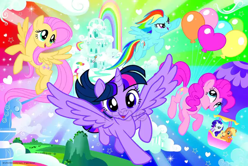 Trefl 100 Piece My Littel Pony Rainbow Puzzle