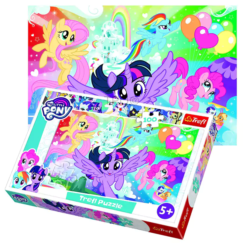 Trefl 100 Piece My Littel Pony Rainbow Puzzle