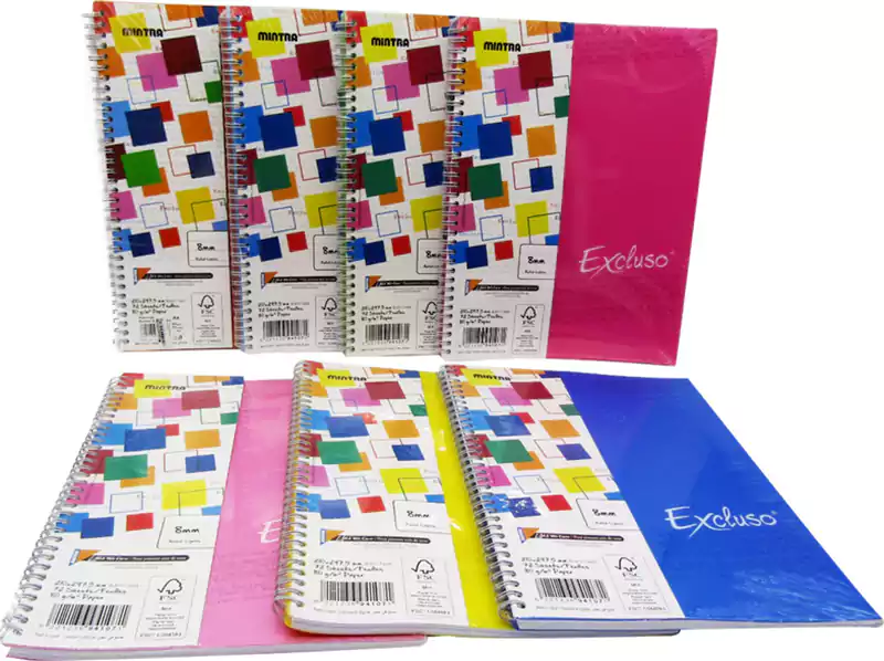 Mintra A4 Excluso Lined Note Book-72 Sheet