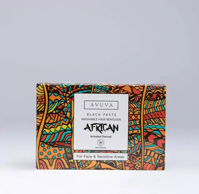 سويت عجينة سوداء بالفحم افريكان من أﭬوﭬا 100 جم