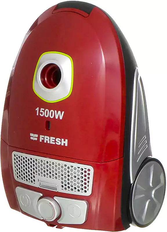 مكنسة كهربائية فريش سبايدر، 1500 واط، فلتر هيبا، أحمر، FB-1500A