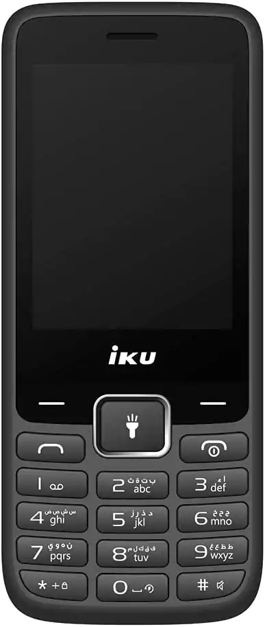 IKU F16 Dual SIM Mobile, 32MB Internal Memory, 32MB RAM, 2G network, Grey