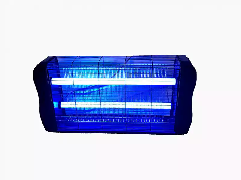 صاعق حشرات اي هوم، 60 سم، 60 وات، أسود