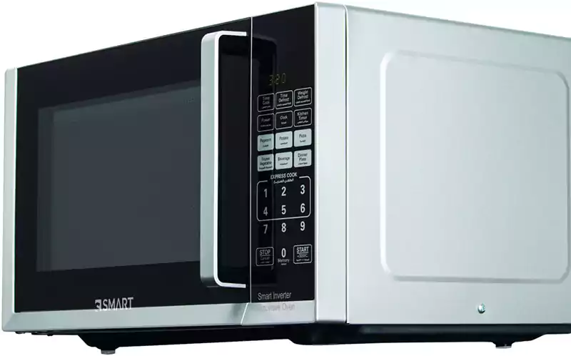 Smart Microwave, 25 Liters, Inverter, 800 Watt, Digital, Silver, SMW251ABV
