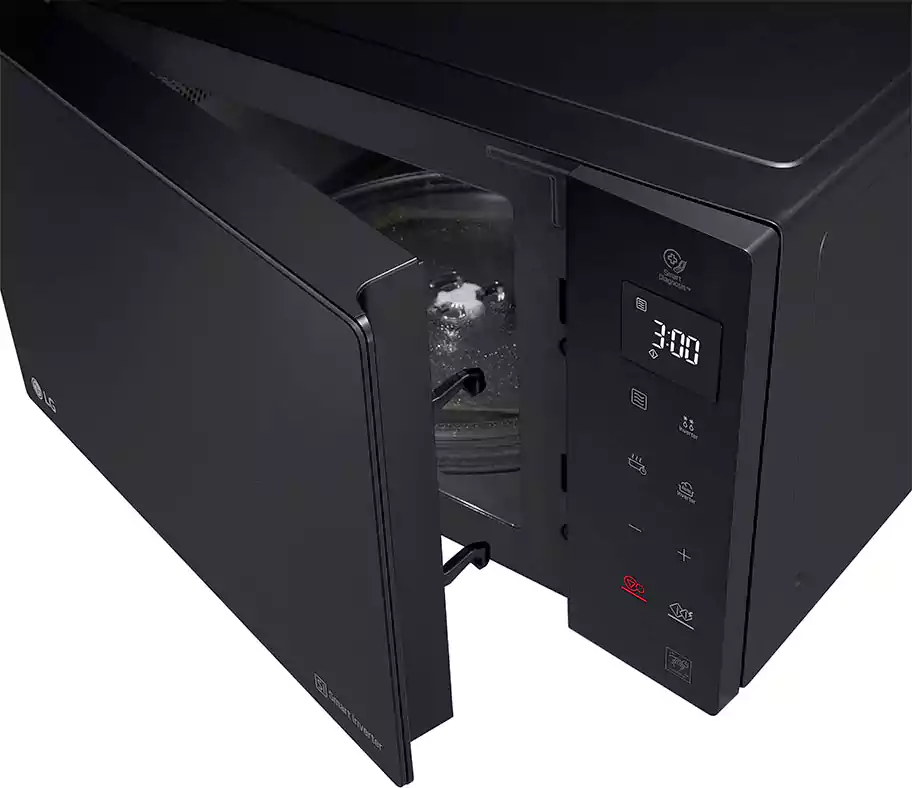 LG Solo Microwave 25 Liter Digital Inverter, 1000 Watt, Black MS2535GIS