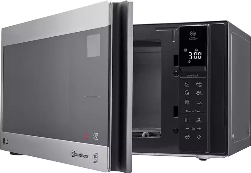 LG Solo Microwave 42 Liter Digital Inverter, 1200 Watt, Silver MS4295CIS