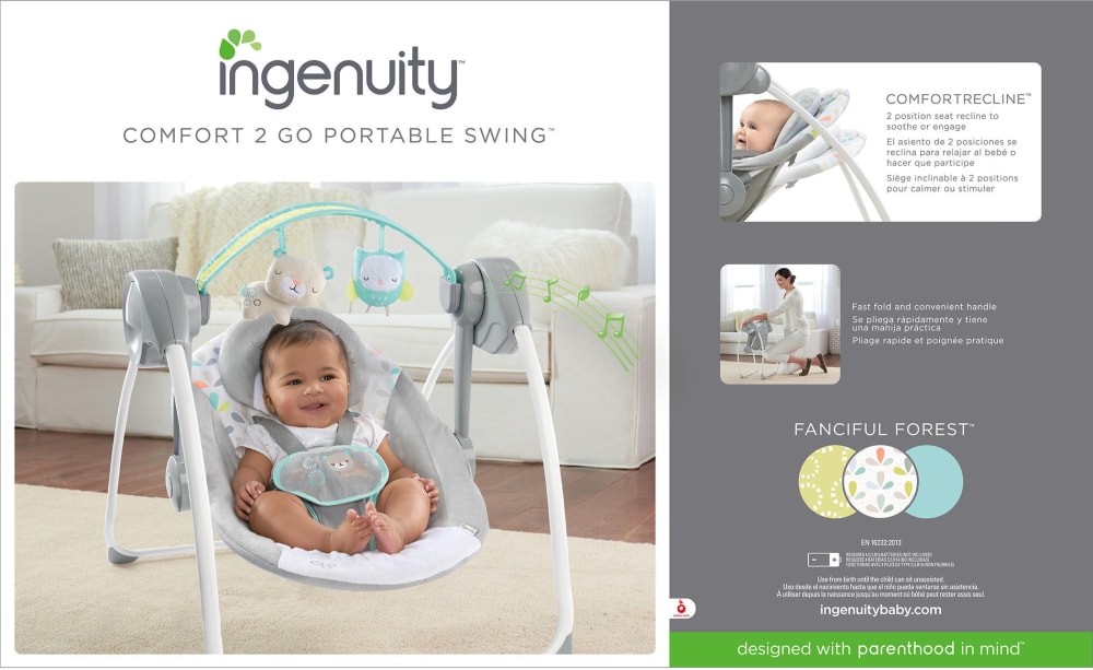 Ingenuity Comfort 2 Go Portable Swing