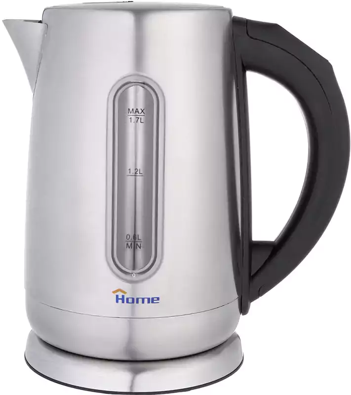 غلاية مياه كهربائية استانليس هوم، 1.7 لتر، 1850 وات، فضي، K435