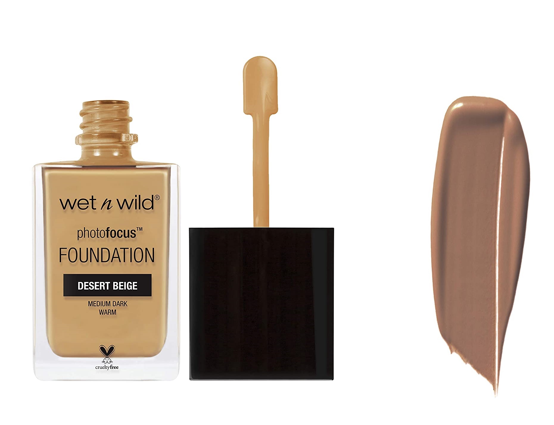 Wet n Wild PHOTO FOCUS FOUNDATION E372C Desert Beige