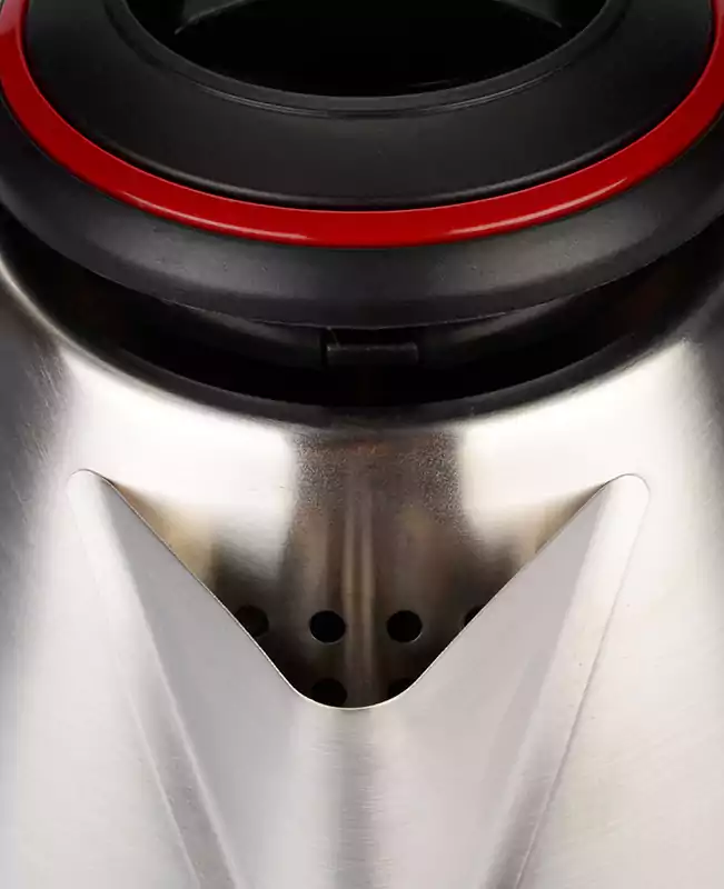 غلاية مياه كهربائية استانلس ساترن، 2 لتر، 1500 وات، فضي، St-Ek8440