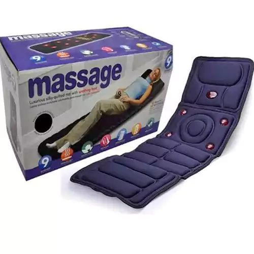 Heat massage pillow for home, Navy