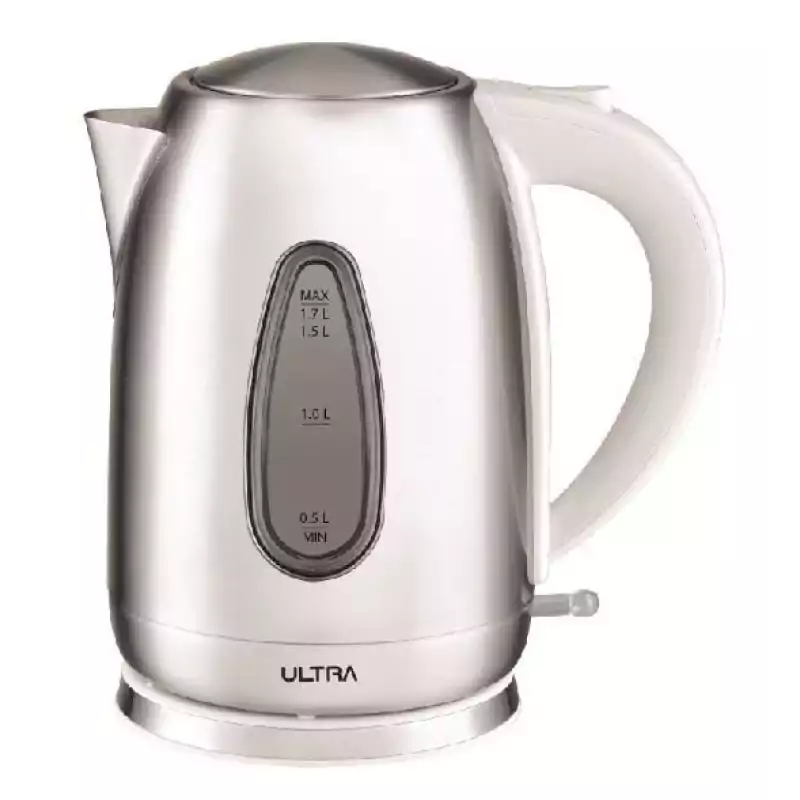 غلاية مياه الترا 1.7 لتر 2200 وات فضي FK-1507