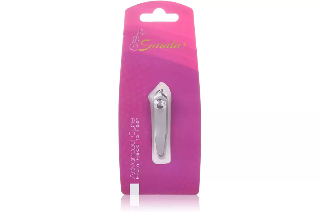 قصافة أظافر معدنية للكبار من سوناتا، مقلم ومشذب أظافر، فضى 88153