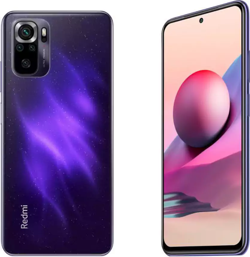 موبايل شاومي ريدمي نوت 10S، ثنائي الشريحة، ذاكرة داخلية 128 جيجابايت، رامات 6 جيجابايت، شبكة الجيل الرابع إل تي إي، بنفسجي