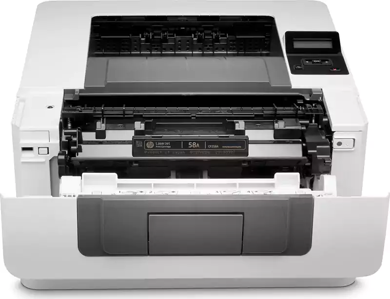 HP LaserJet Pro  Printer, Duplex, Ethernet, White, M404dn