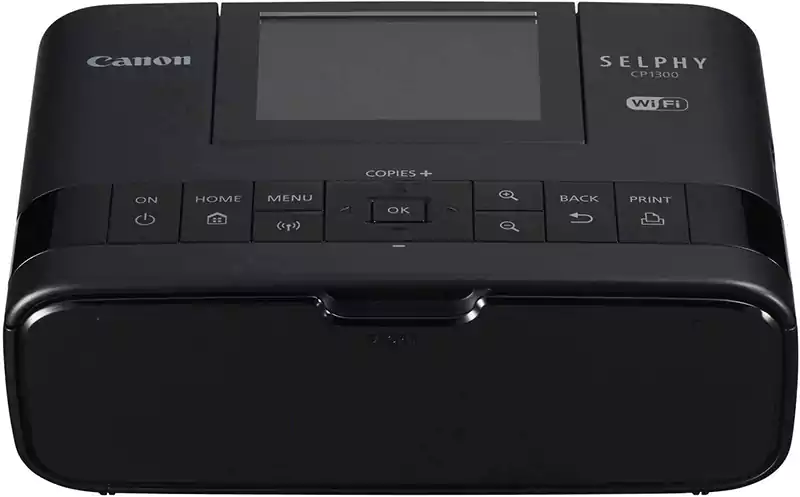 Canon SELPHY CP1300 Wireless Compact Photo Printer with AirPrint and Mopria Device Printing, Black