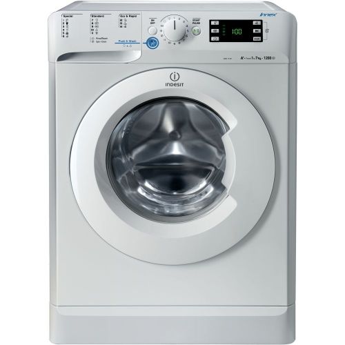 Indesit Front Loading Washing Machine, 7Kg, White, XWA71251WEU
