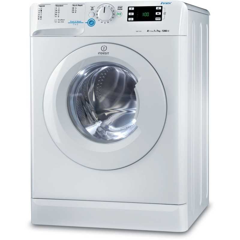 Indesit Front Loading Washing Machine, 7Kg, White, XWA71251WEU