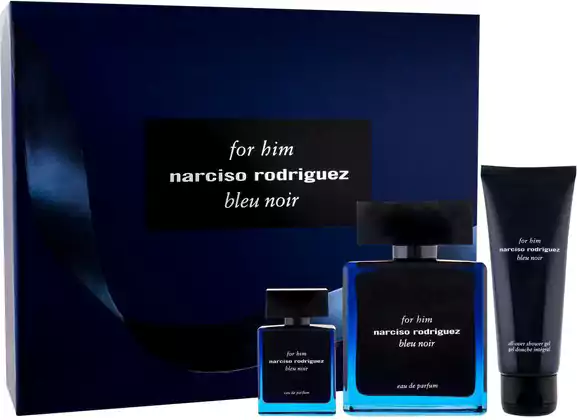 narciso rodriguez Bleu Noir Men Set (Shower Gel 50ml + EDP 10ml + EDP –  LMCHING Group Limited