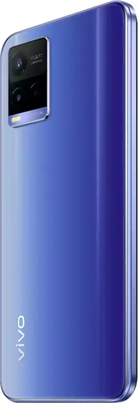 موبايل فيفو Y21، ثنائي الشريحة، ذاكرة داخلية 64 جيجابايت، رامات 4 جيجابايت، شبكة الجيل الرابع إل تي إي، أزرق
