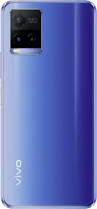موبايل فيفو Y21، ثنائي الشريحة، ذاكرة داخلية 64 جيجابايت، رامات 4 جيجابايت، شبكة الجيل الرابع إل تي إي، أزرق