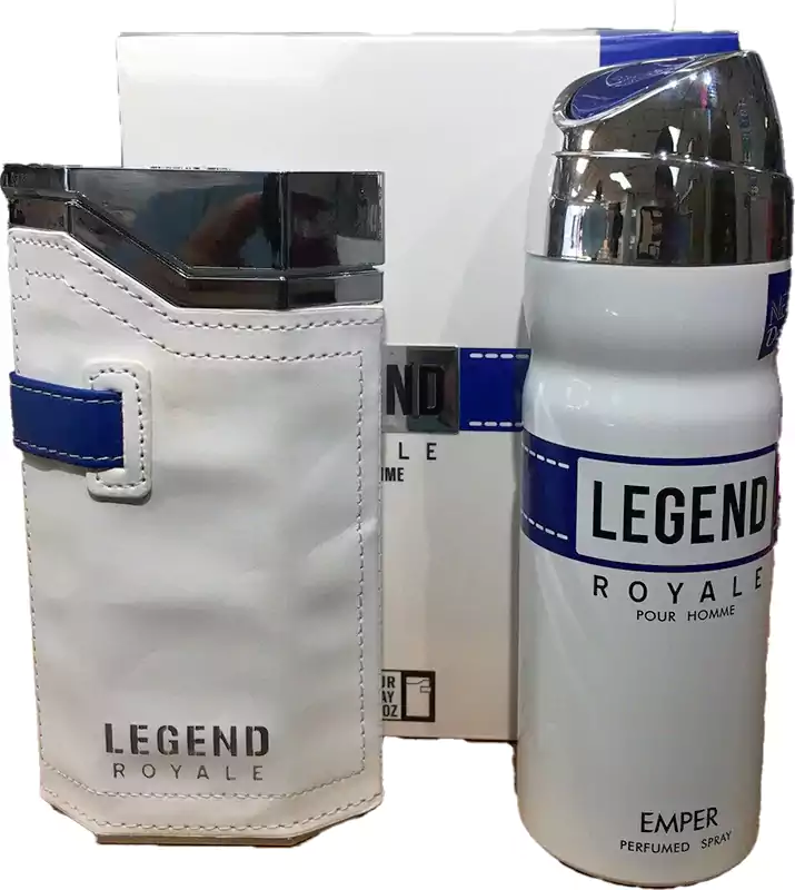 Legend Royale Pour Homme By Emper Set For Men EDT 100ML + deodorant 200ML