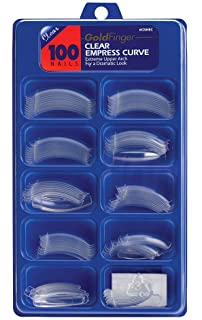 أظافر شفافه 5845 من جولد فينجر 100 ظافر