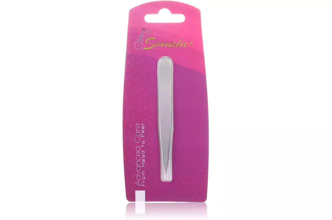 ملقاط  شعر معدني  مدبب من سوناتا ،  فضي 88206