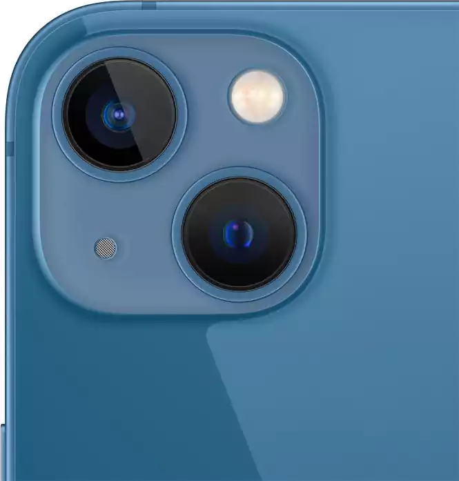 iPhone 13 Single SIM Mobile, 256GB Internal Memory, 4GB RAM, 5G LTE Network, ABM, Blue