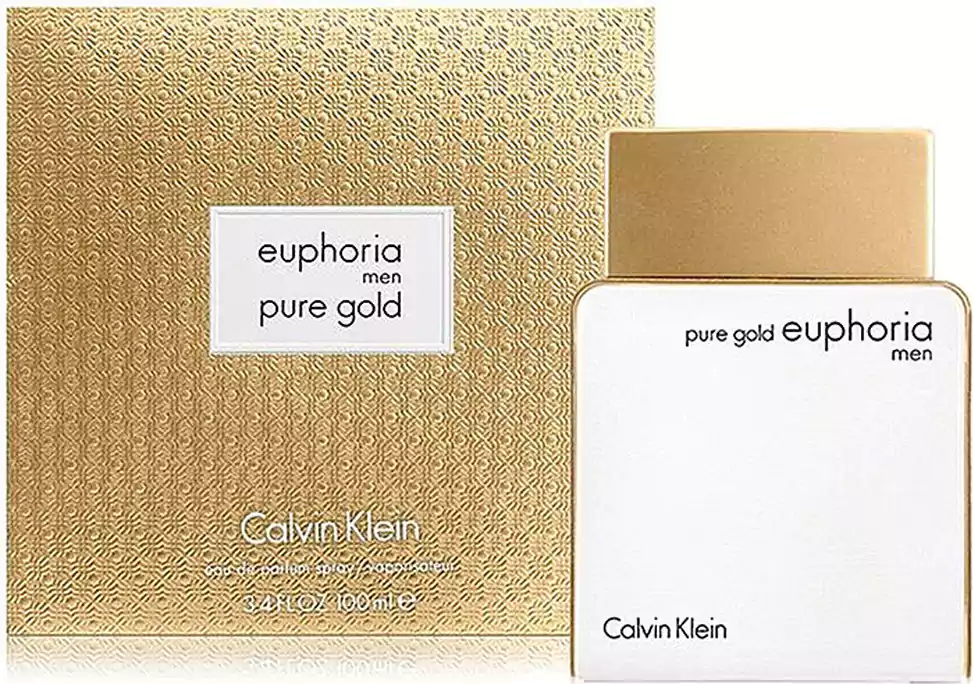 عطر بيور جولد ايفوريا من كالفن كلاين للرجال او دي بارفان 100 مل