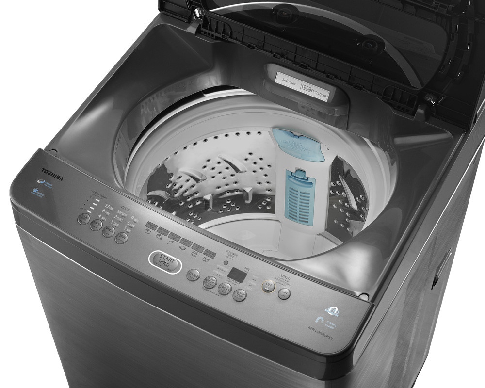 Toshiba Top Loading Washing Machine, 10Kg, Silver, AEW-E1050SUP(SS)