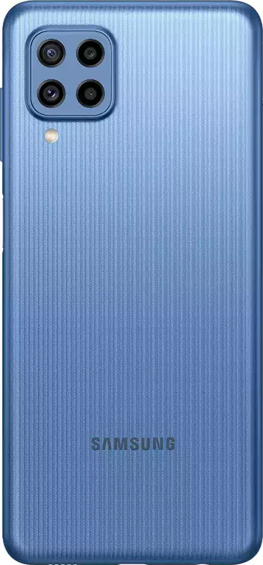 Samsung Galaxy M22 Dual SIM Mobile, 128GB Internal Memory, 4GB RAM, 4G LTE Network, Blue