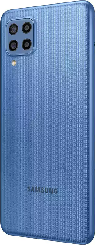 Samsung Galaxy M22 Dual SIM Mobile, 128GB Internal Memory, 4GB RAM, 4G LTE Network, Blue