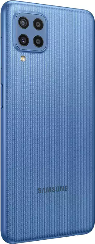 Samsung Galaxy M22 Dual SIM Mobile, 128GB Internal Memory, 4GB RAM, 4G LTE Network, Blue