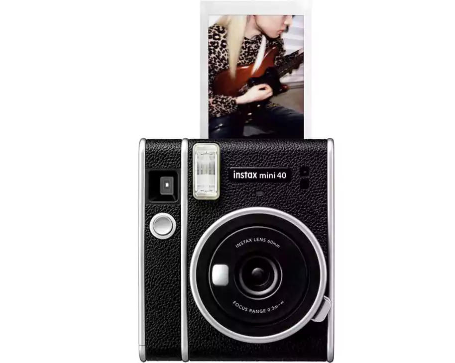كاميرا فورية فوجي فيلم انستاكس mini 40، اسود