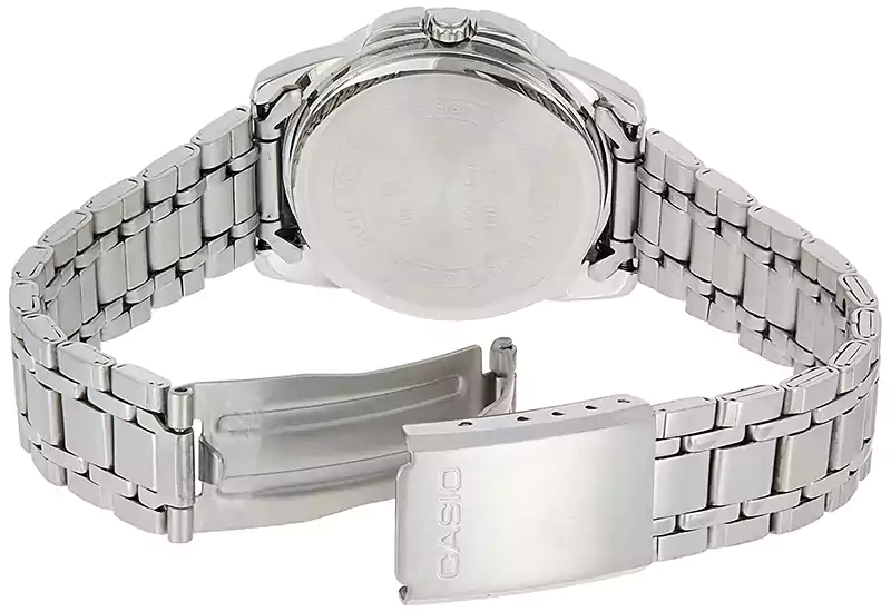 Casio Watch for Women, Analog, Stainless Steel Strap, Silver, LTP-1314D-2AVDF