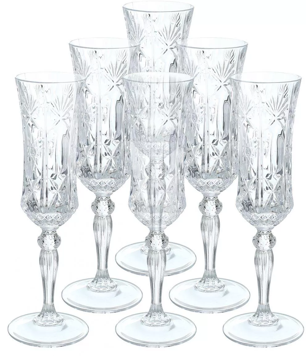 طقم كاس لوكسر فلوتRCR