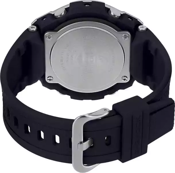 Casio G-Shock Watch for Men, Resin Strap, Analog and Digital, Black GST.410.1ADR