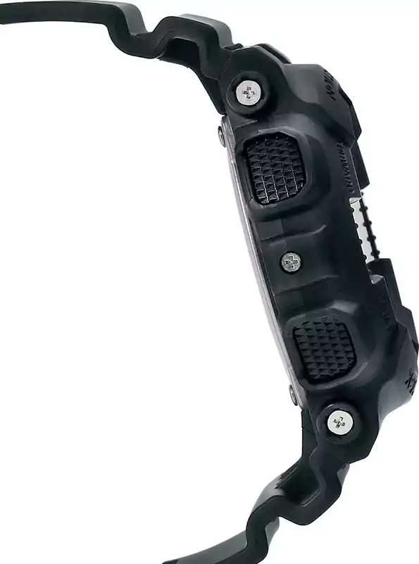 Casio G-Shock Watch for Men, Analog and Digital, Resin strap, Black GA.100MMC.1ADR