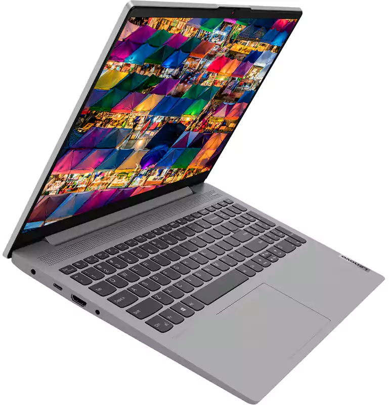 Lenovo Laptop Ideapad 5 15ITL05, 11th, Intel Core i5, 8GB RAM, 1TB HHD + 256GB SSD, Intel Iris Xe, 15.6 Inch FHD Display, Gray