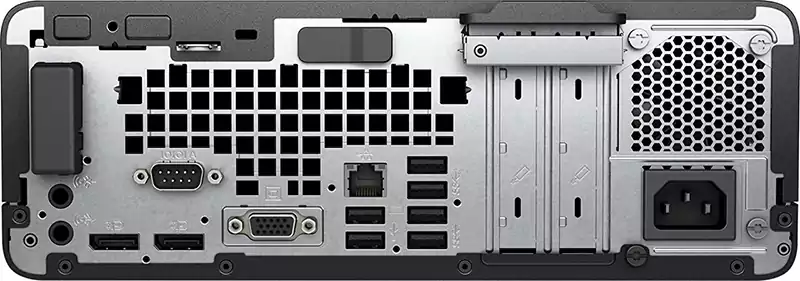 كمبيوتر مكتبي اتش بي برو ديسك G600 G3، بمعالج من الجيل السابع، Intel Core I3، رام 4 جيجابايت، 500 جيجابايت HDD هارد، Intel Gigabit Ethernet، ويندوز 10