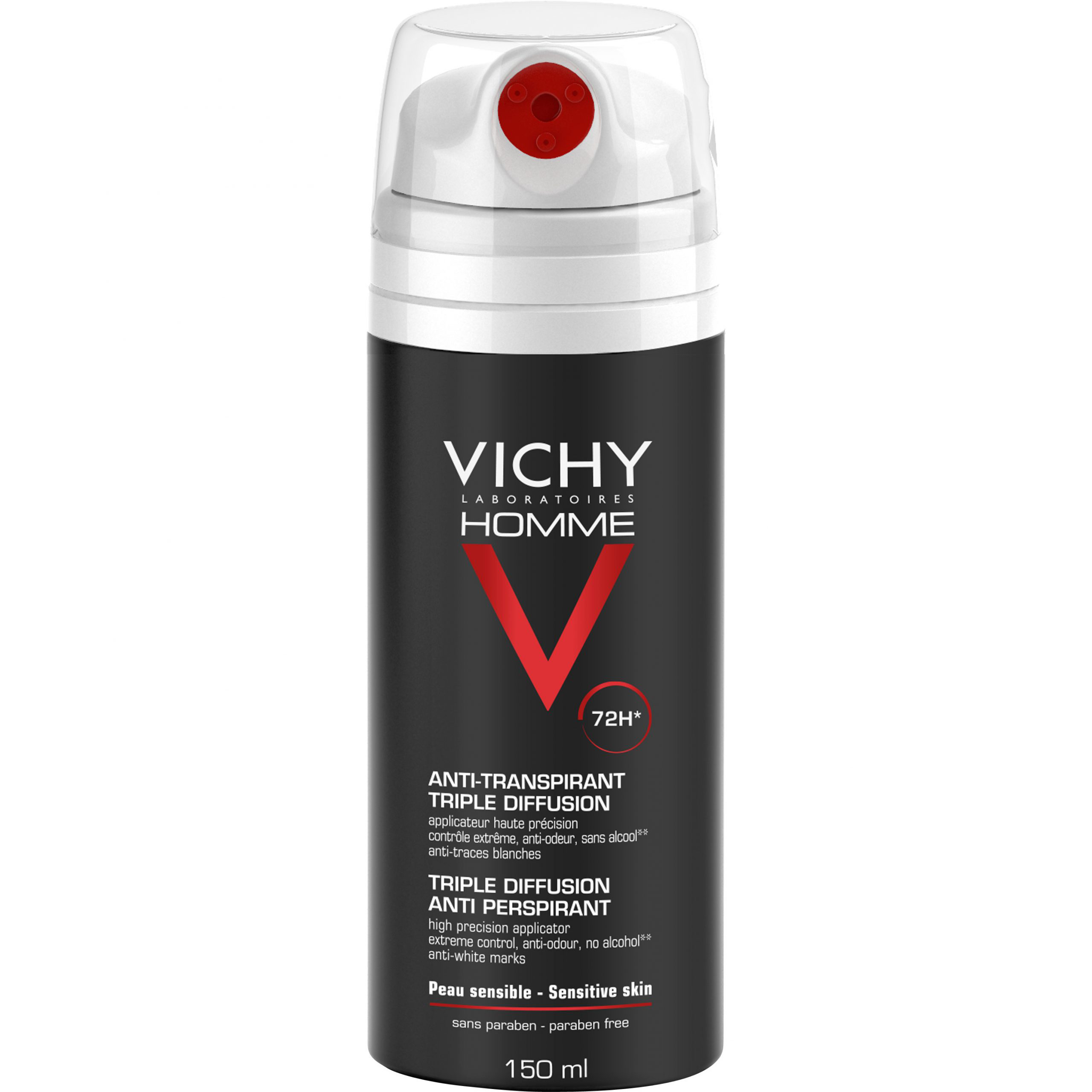 Vichy body Deodorant Homme Trio Diffusion ,150ml