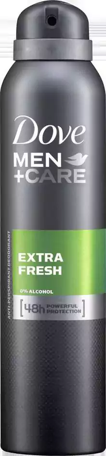 Dove Men Extra Fresh Deodorant Spray, 250 ml