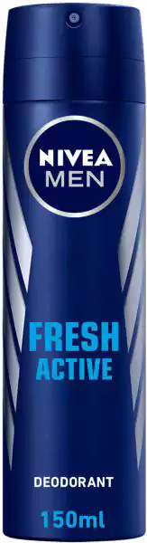 مزيل عرق نيفيا للرجال فريش اكتيف، سبراي، 150 مل