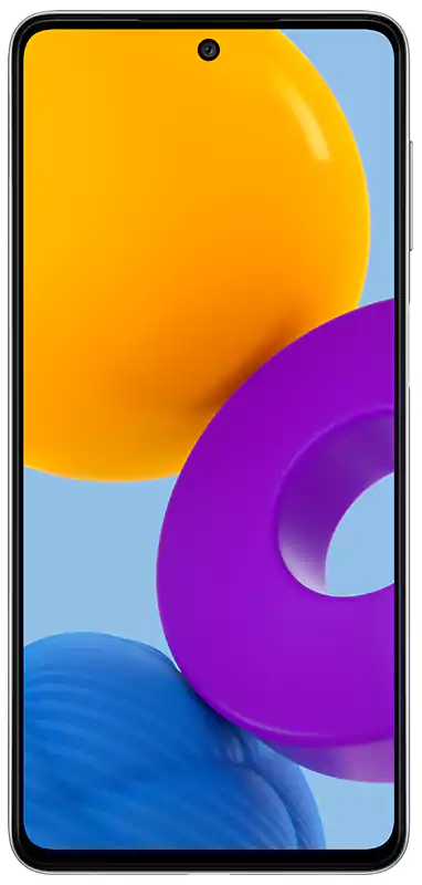 Samsung Galaxy M52 Dual SIM Mobile, 128GB Internal Memory, 8GB RAM, 5G Network, White