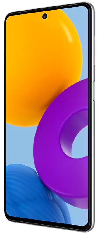 Samsung Galaxy M52 Dual SIM Mobile, 128GB Internal Memory, 8GB RAM, 5G Network, White