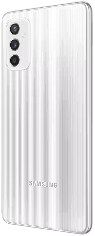 Samsung Galaxy M52 Dual SIM Mobile, 128GB Internal Memory, 8GB RAM, 5G Network, White