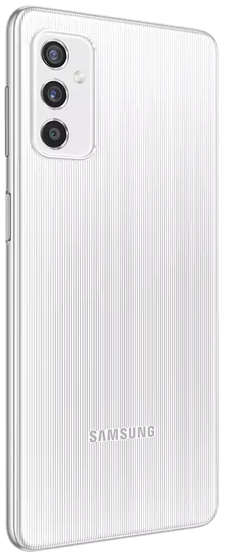 Samsung Galaxy M52 Dual SIM Mobile, 128GB Internal Memory, 8GB RAM, 5G Network, White