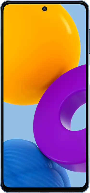 Samsung Galaxy M52 Dual SIM Mobile, 128GB Internal Memory, 8GB RAM, 5G Network, Blue