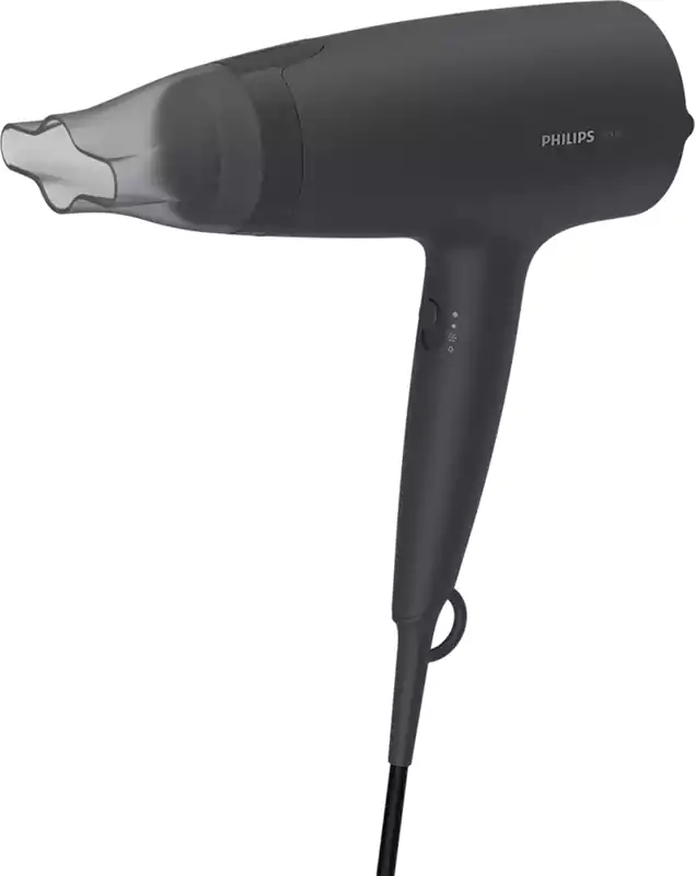 Philips Hair Dryer, 1600 Watt, Black, BHD302